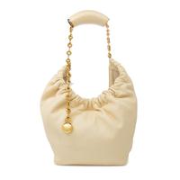 LOEWE, SQUEEZE BAG IN CREAM LEATHER