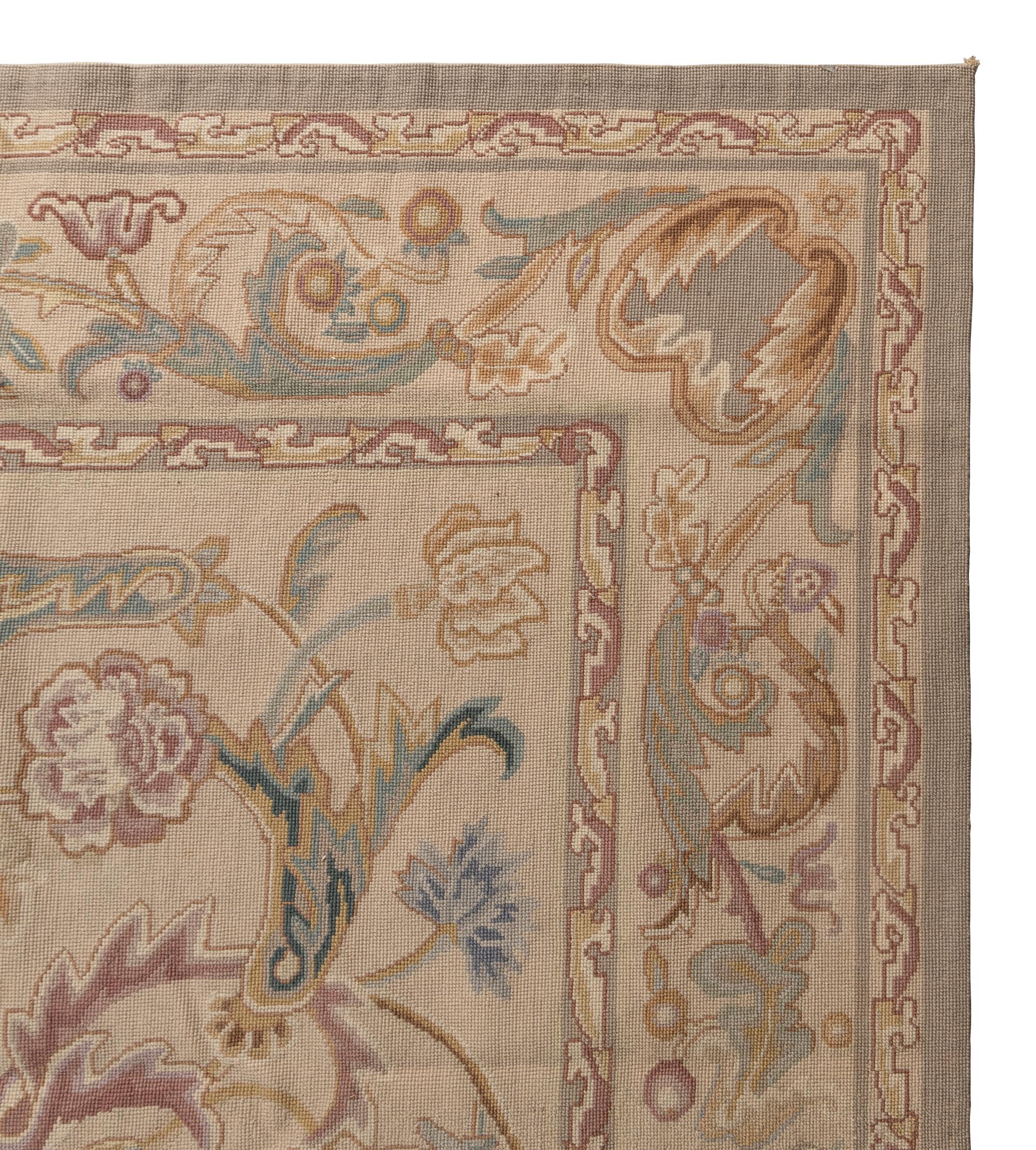 An Aubusson Style Carpet