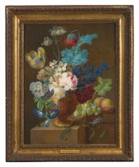 Still life with Flowers in a Terracotta Vase , 1790s