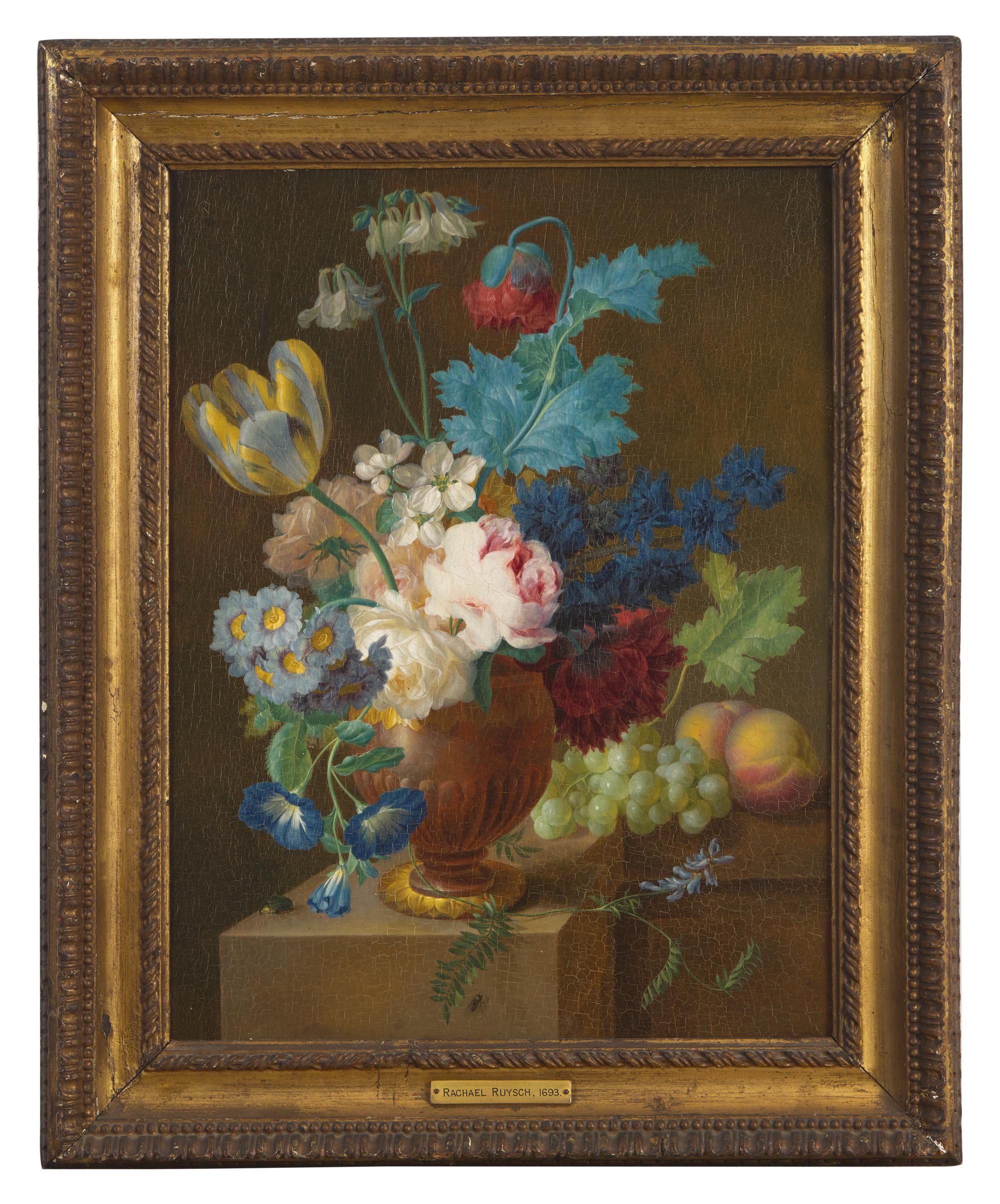 Still life with Flowers in a Terracotta Vase , 1790s