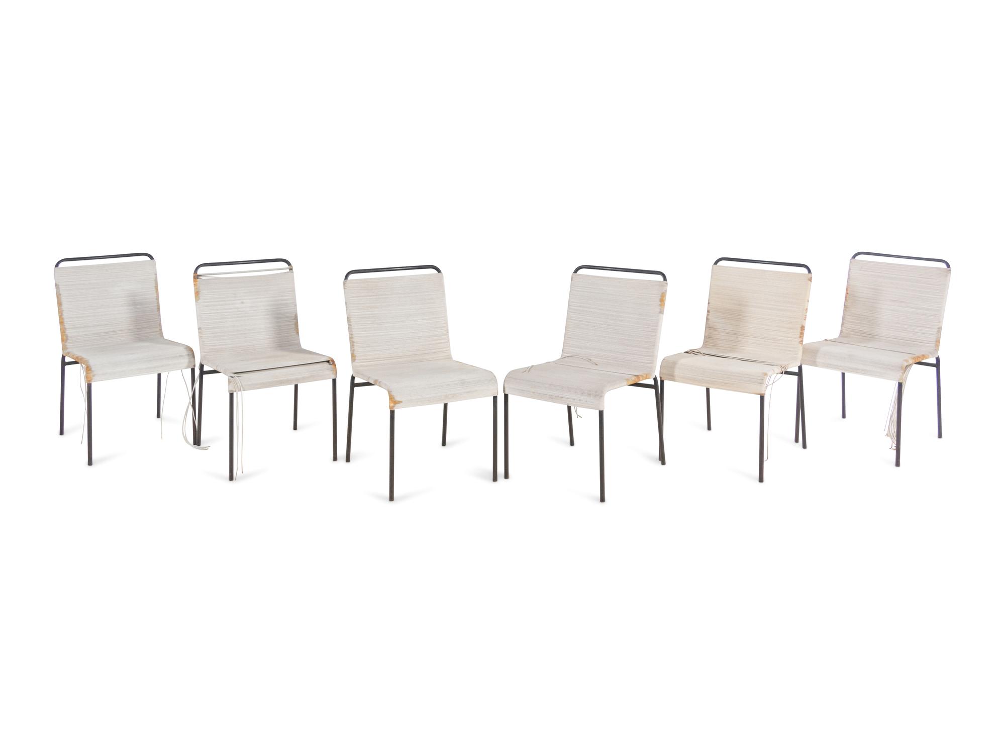 Set of Six Dining Chairs, VKG, USA