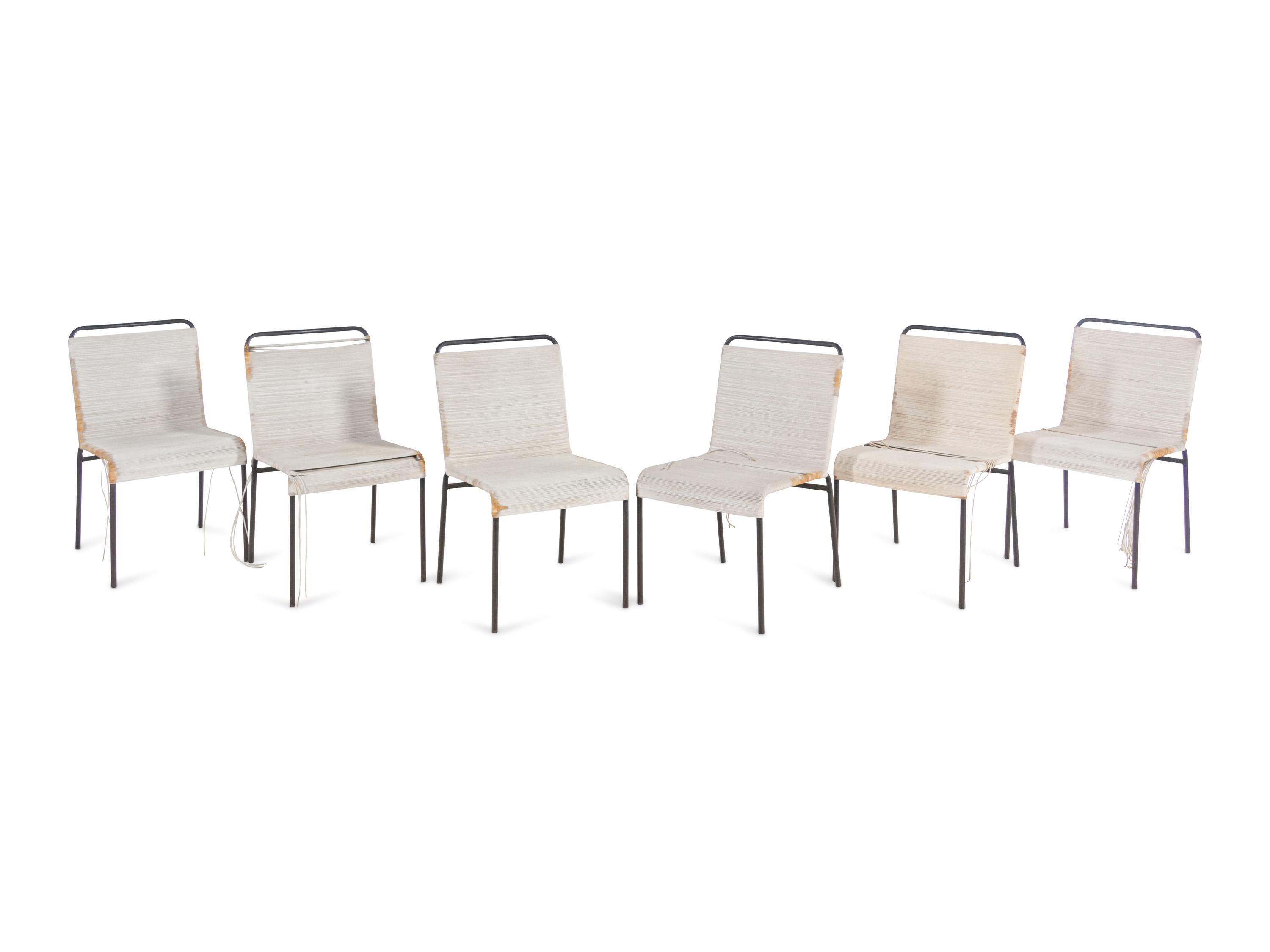 Set of Six Dining Chairs, VKG, USA