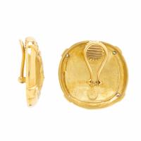 SeidenGang, 'Athena', Yellow Gold and Diamond Earrings