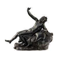 An Italian Bronze Figure of Drunk Silenus