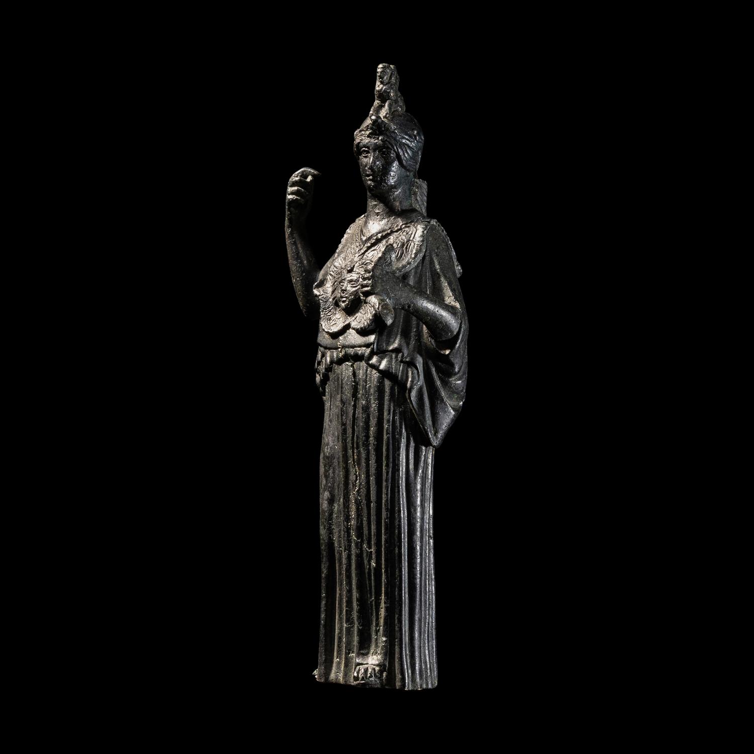 A Roman Bronze Athena