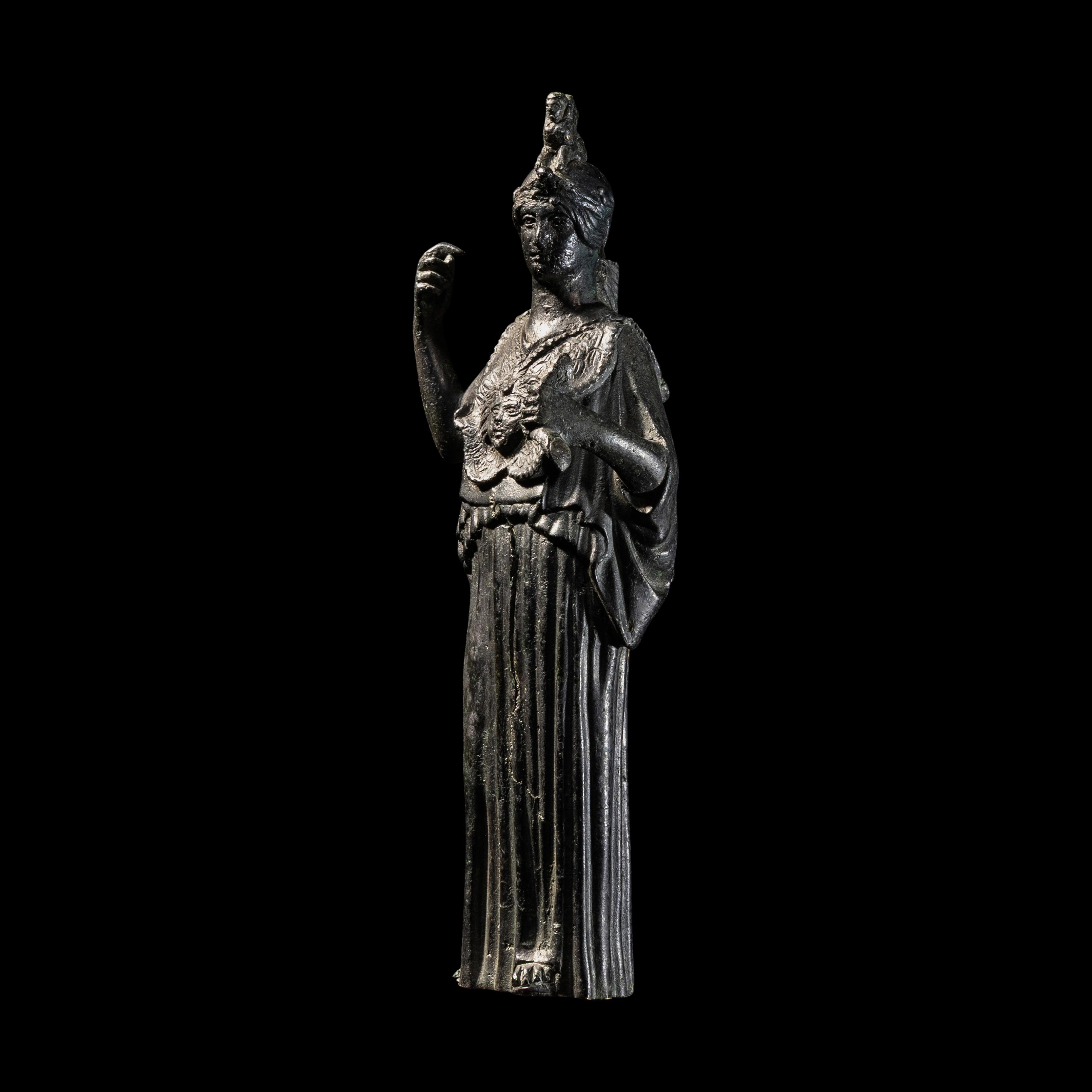 A Roman Bronze Athena