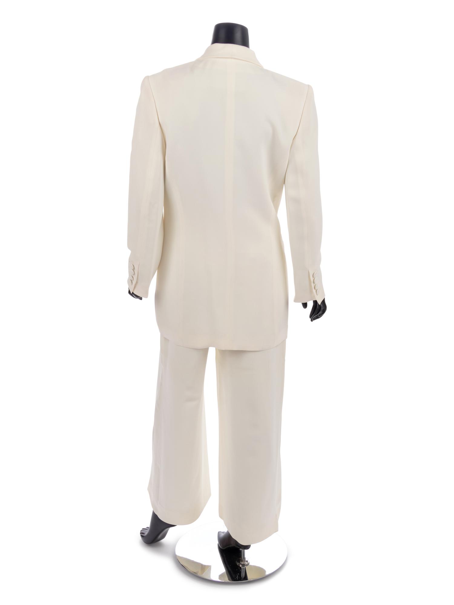 Two Louis Feraud Items, 1980-90s: One Pant Suit and One Jacket