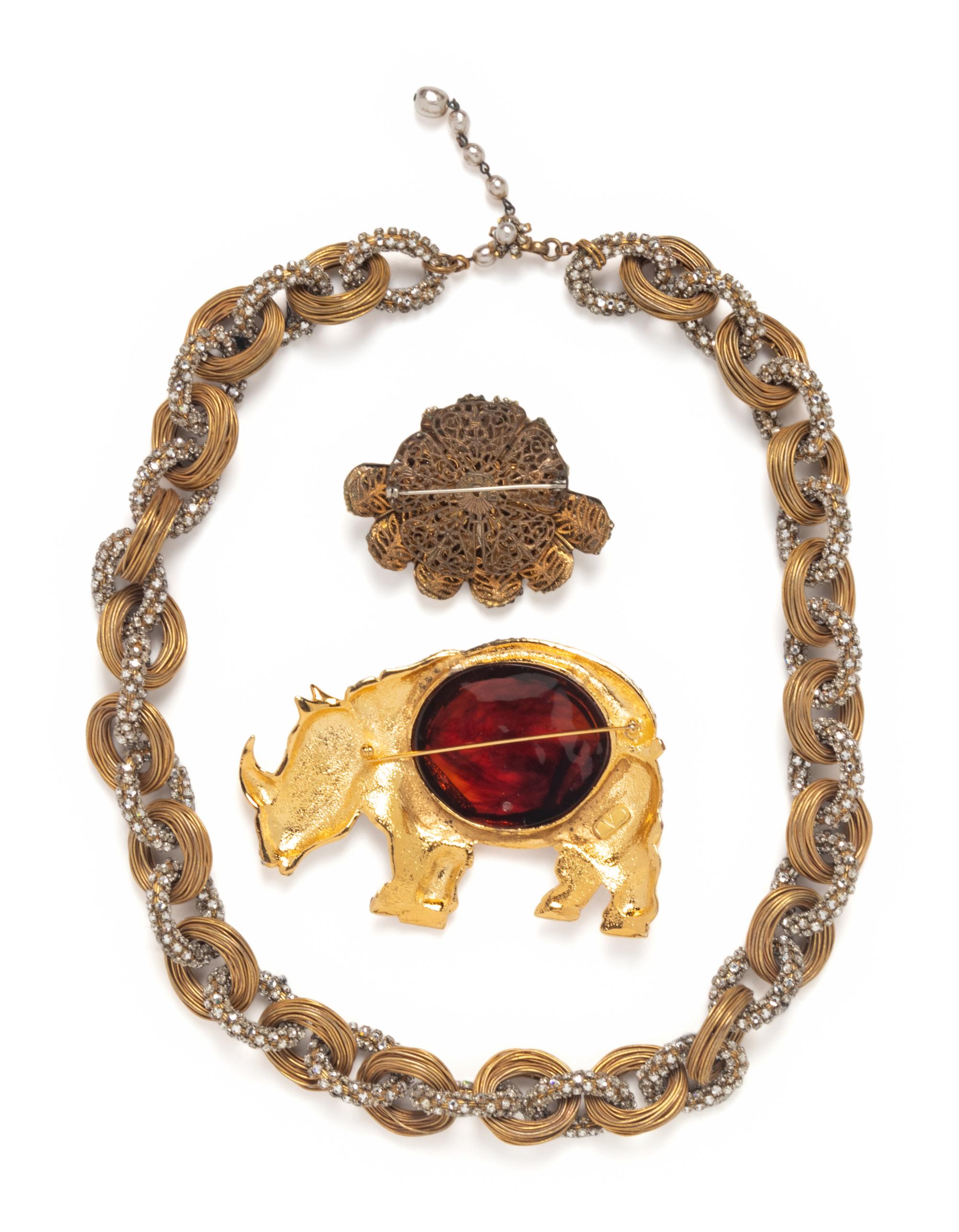 Three Pieces of Designer Costume Jewelry