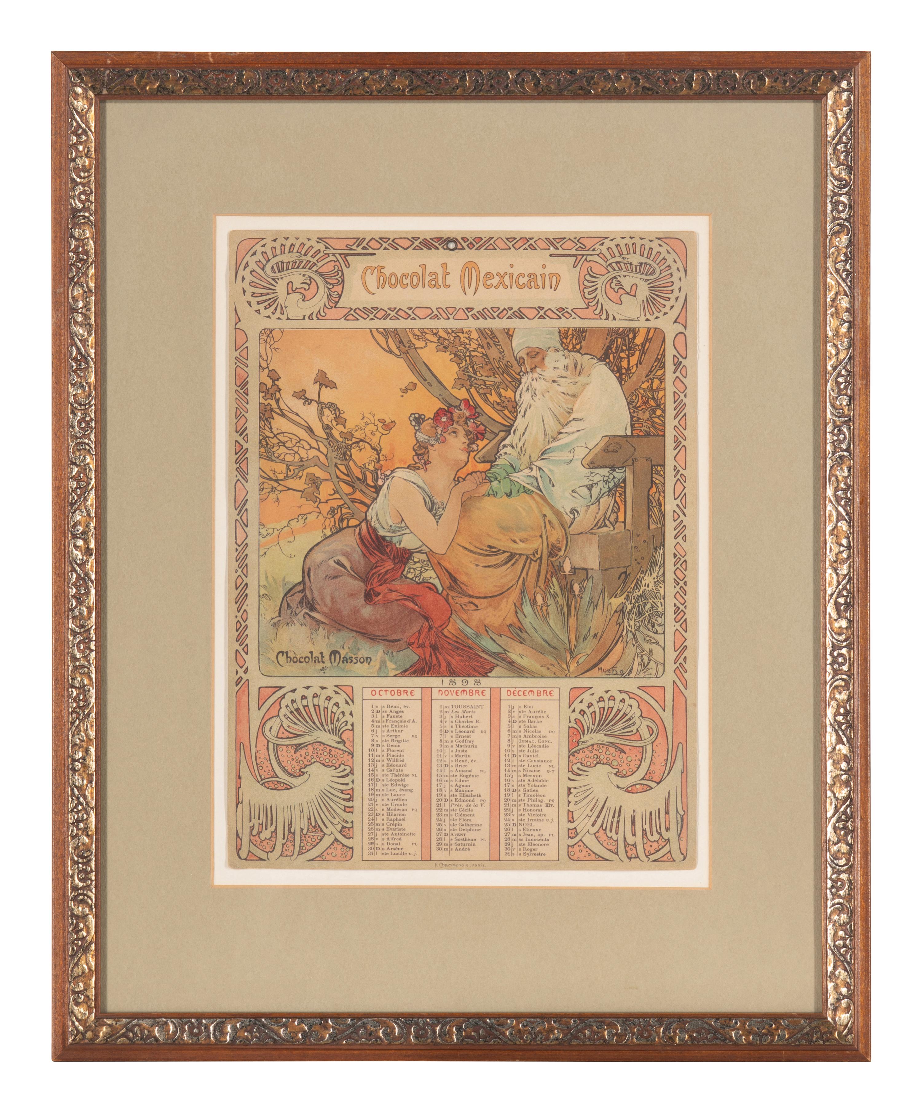 Chocolat Masson / Chocolat Mexicain, 1897 (complete set of four)