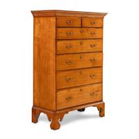 A Chippendale Maple Tall Chest of Drawers