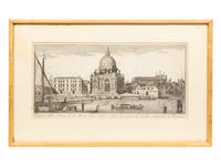 Four Etchings Depicting Venice