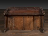 A Classical Tennessee Carved Cherrywood Chest of Drawers