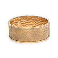 YELLOW GOLD AND DIAMOND BANGLE BRACELET