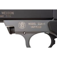 * Lot of Three .22 Pistols including Walther P22 in Box with Accessories, Sig Mosquito, and Smith & Wesson 22A-1