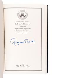 THATCHER, Margaret (1925-2013). Statecraft. Norwalk, CT: The Easton Press, 2002.