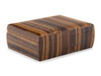 A Tiger's Eye Table Casket