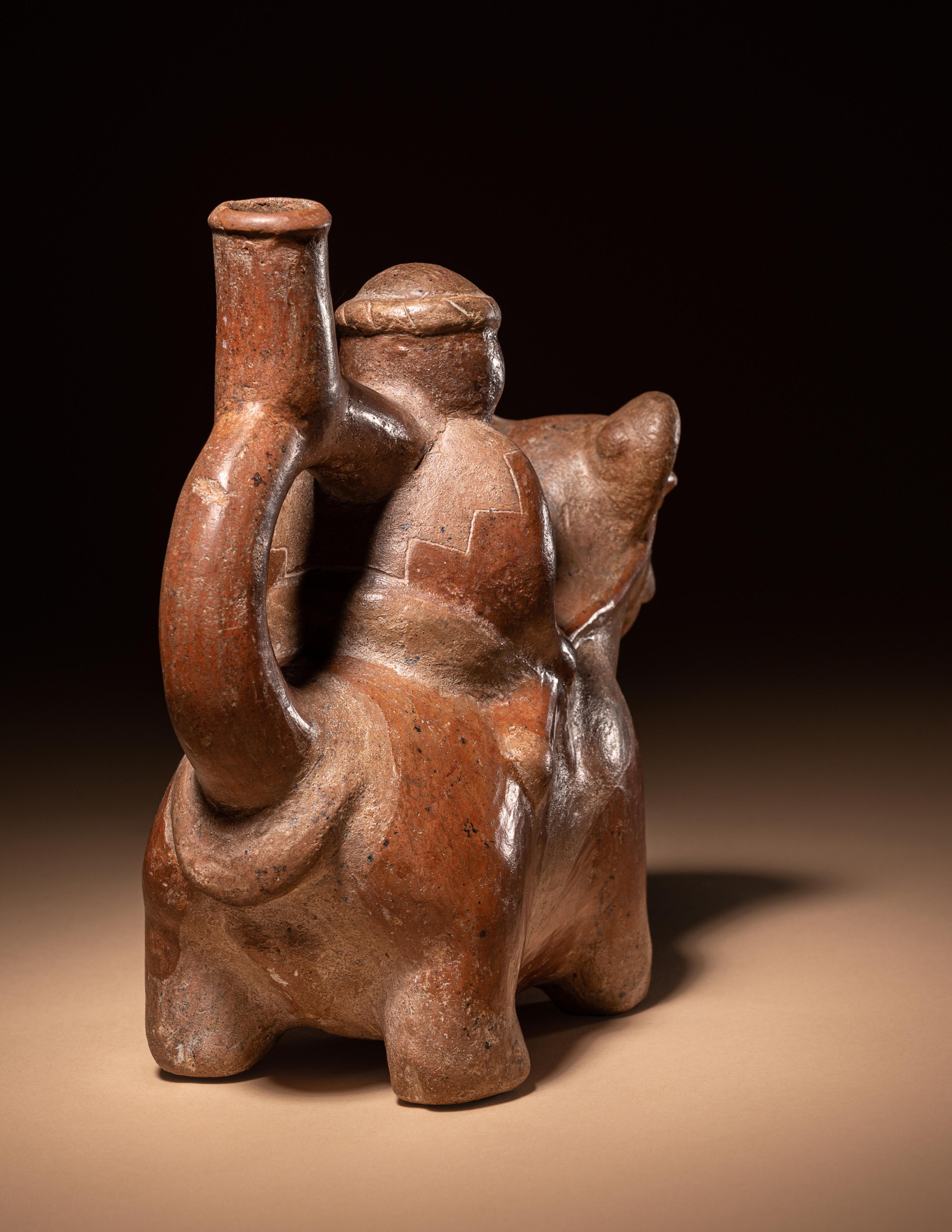 A Moche Stirrup Vessel