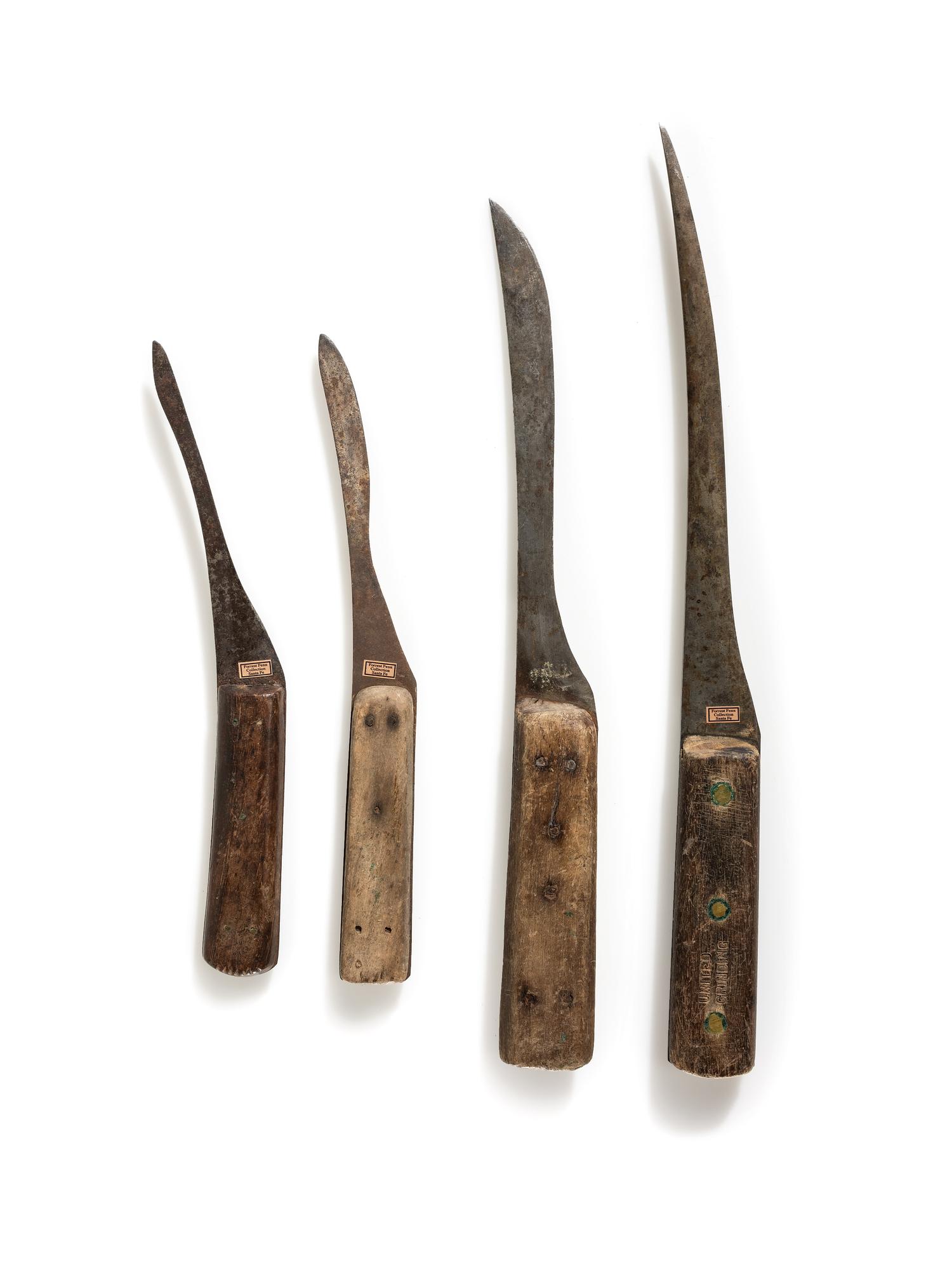 Heavily Resharpened Knives