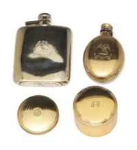 Four Silver-Gilt Hollowware Articles