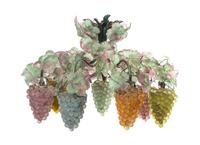 A Murano Glass Chandelier, FIRST HALF 20TH CENTURY, Height 19 x diameter 23 inches. — FIRST HALF 20TH CENTURY,