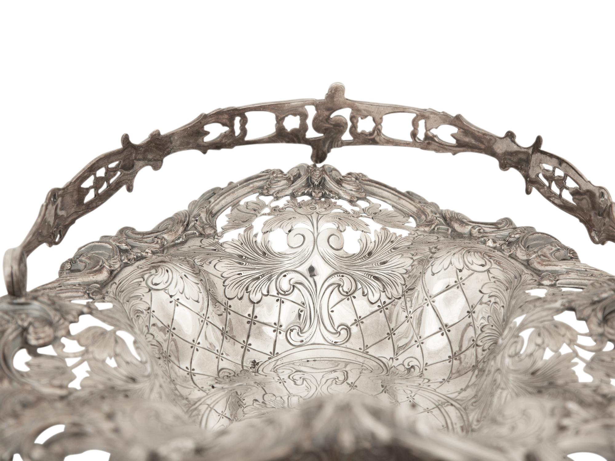 An American Silver Basket