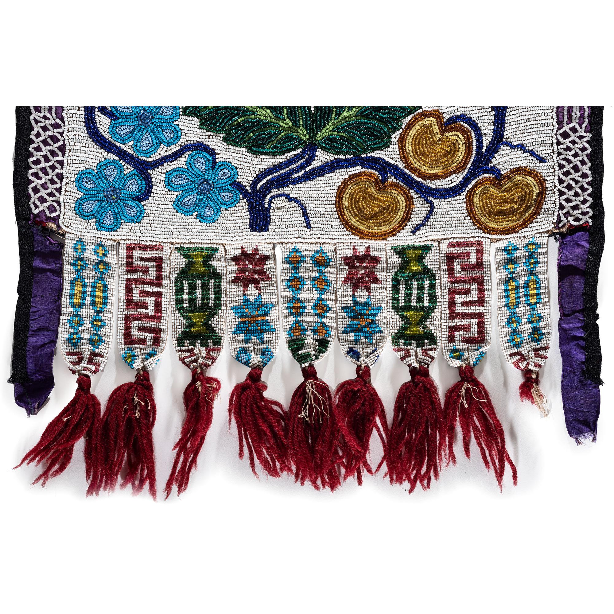 Anishinaabe Beaded Bandolier Bag