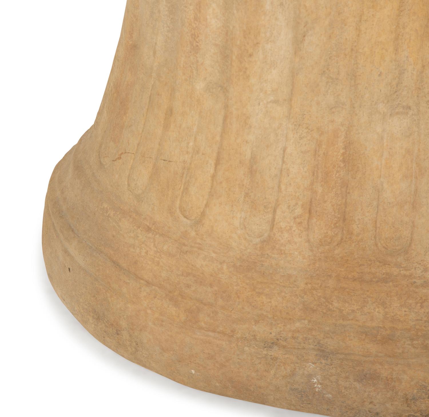 Two Dennis and Leen Cast Stone Pedestals