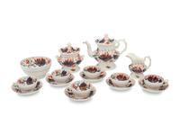 A Staffordshire 'Gaudy Dutch' Tea Service