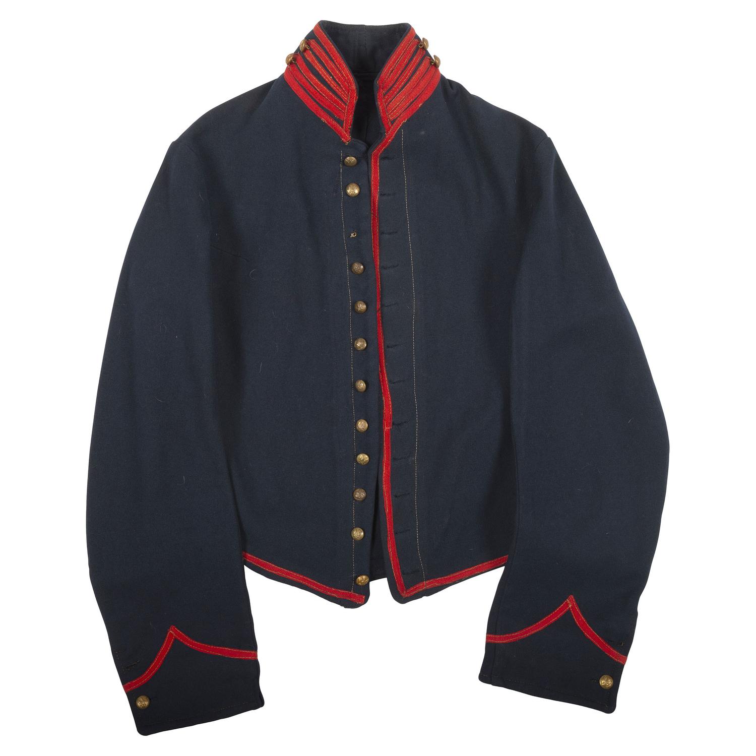 Civil War Era Artillery Trimmed Mounted Services Jacket