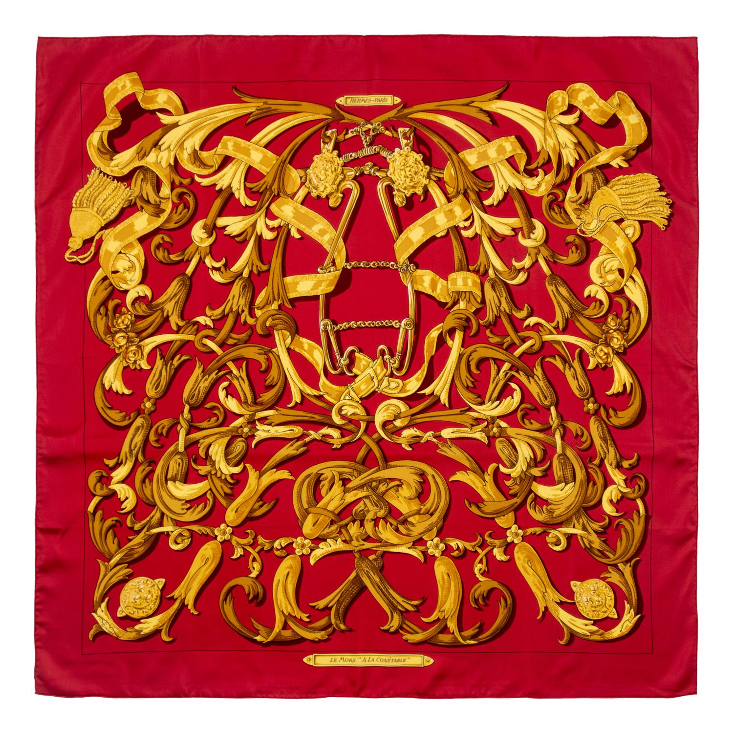 Three Hermès Scarves