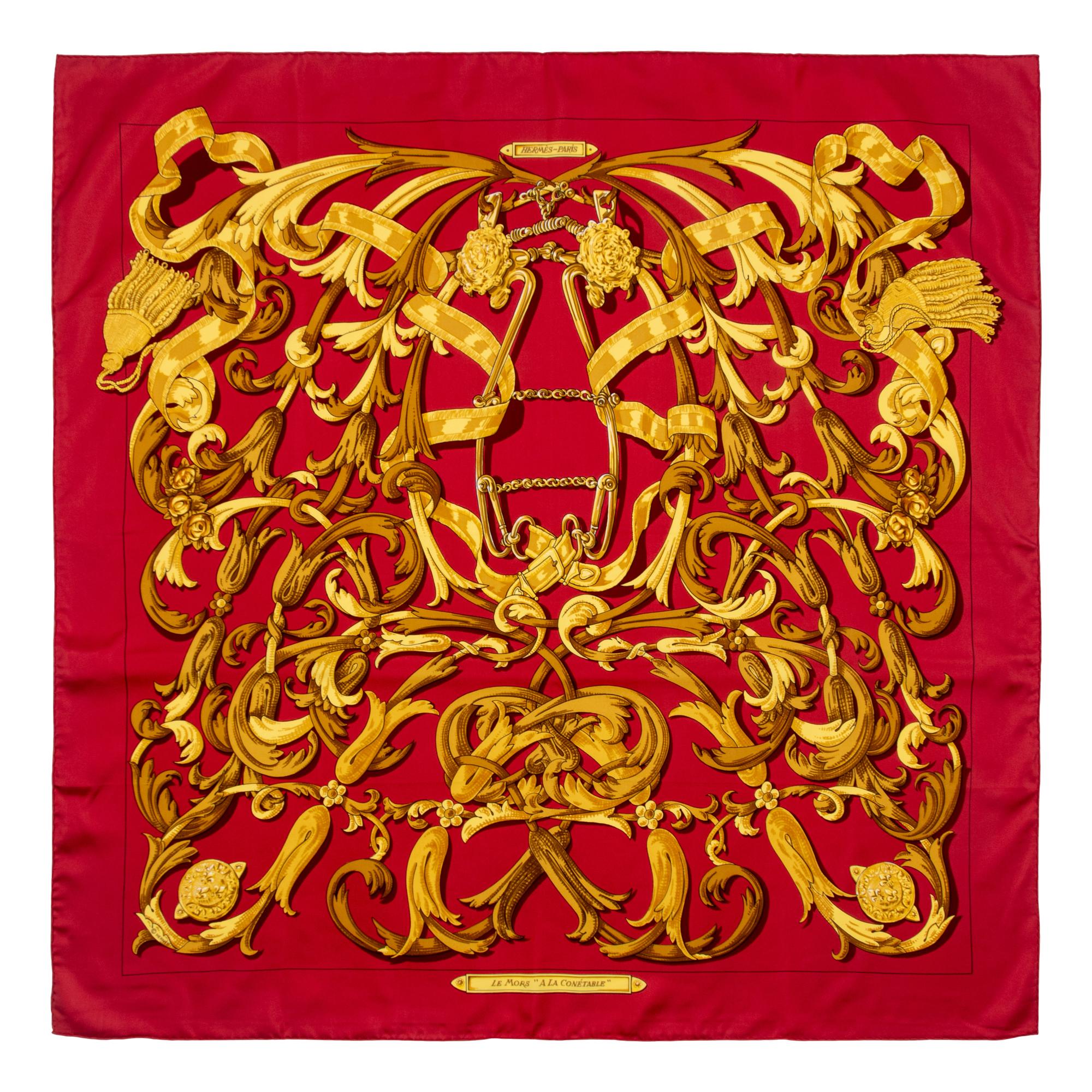 Three Hermès Scarves