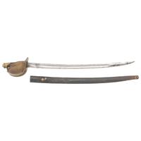 US Model 1860 Naval Cutlass by Ames with Scabbard