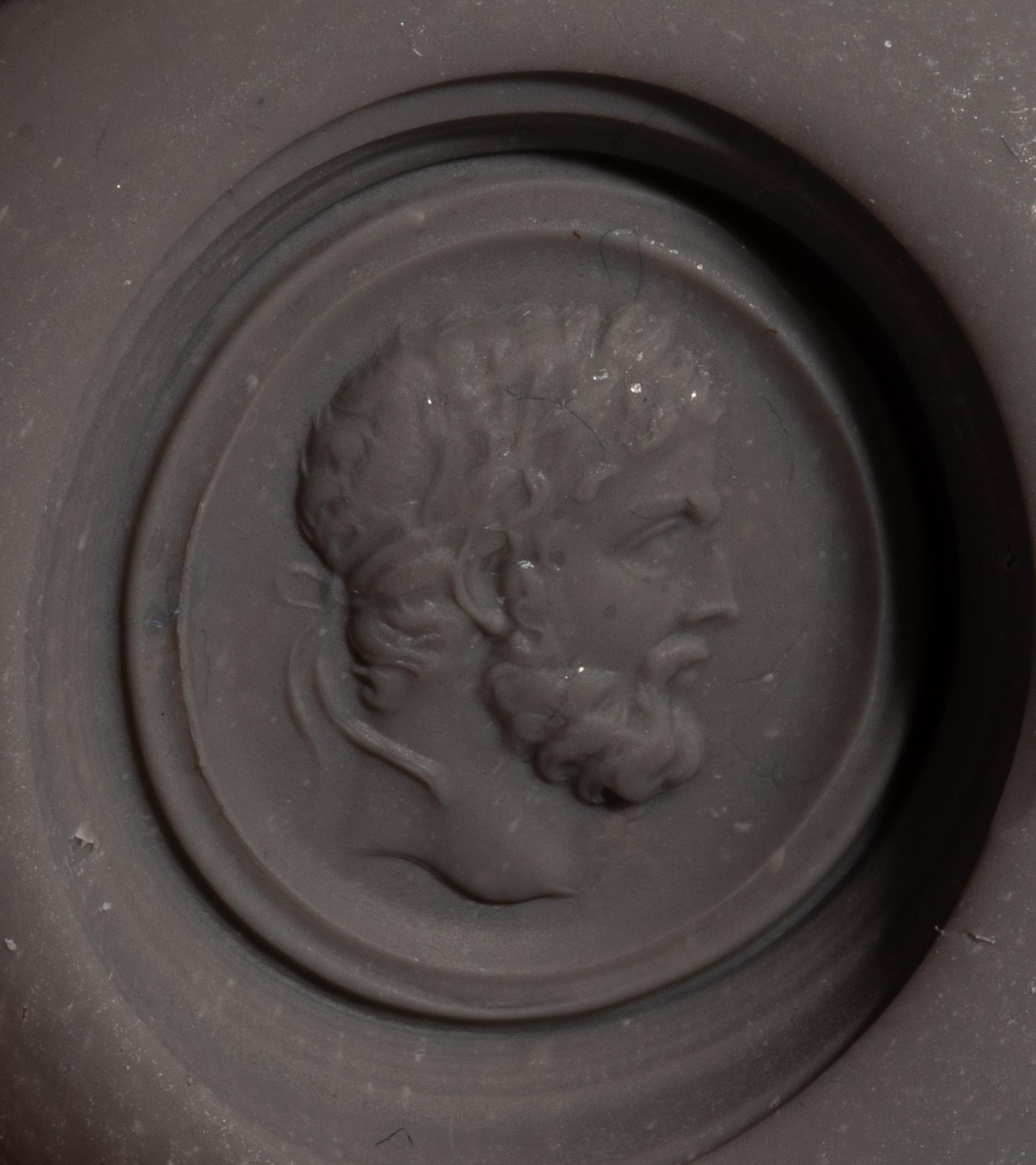 A Neoclassical Gold and Carnelian Finger Ring with a Portrait Head of the Roman Emperor Marcus Aurelius