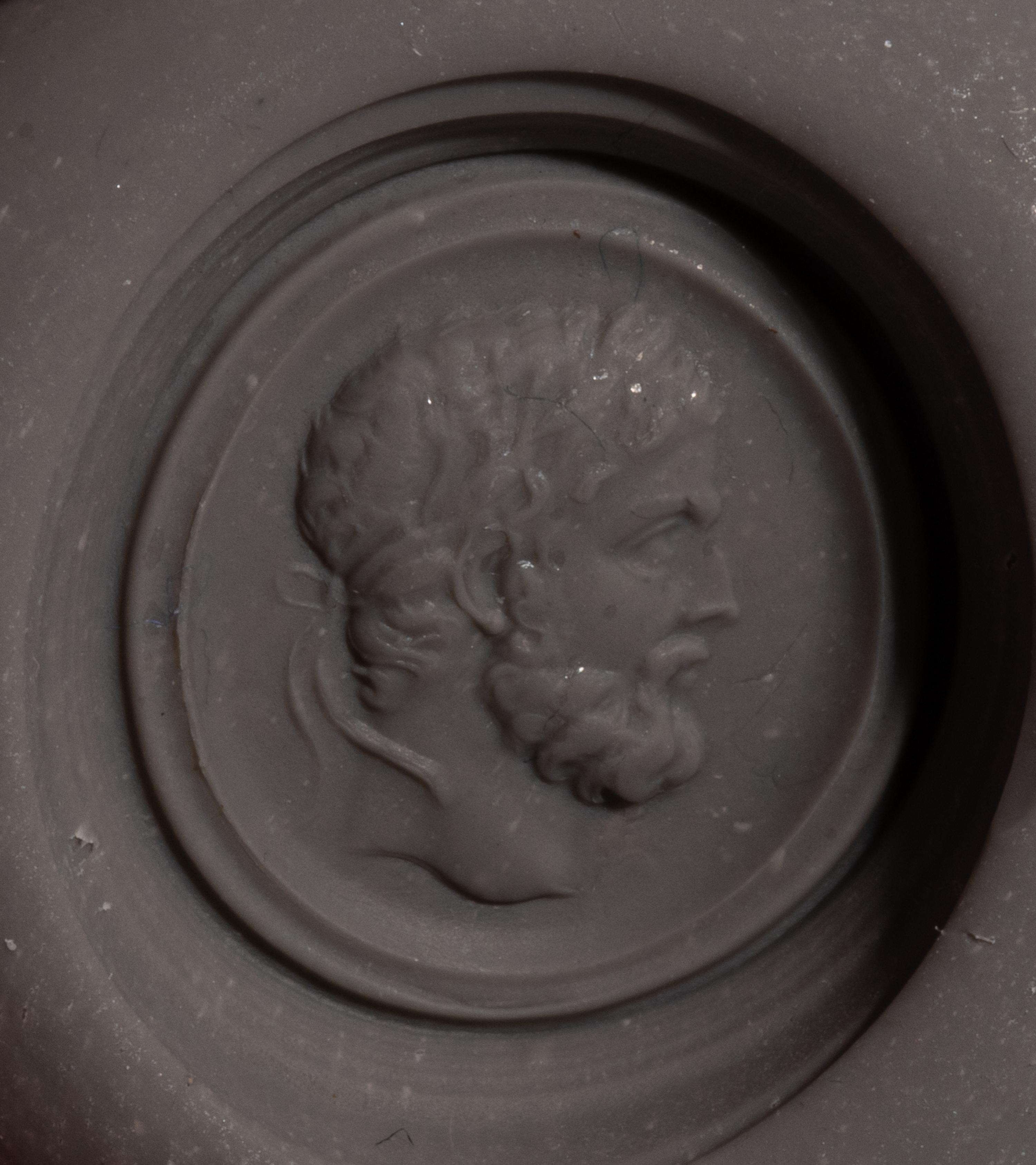 A Neoclassical Gold and Carnelian Finger Ring with a Portrait Head of the Roman Emperor Marcus Aurelius