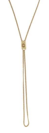 A Collection of Victorian Yellow Gold Longchains, 36.80 dwts.