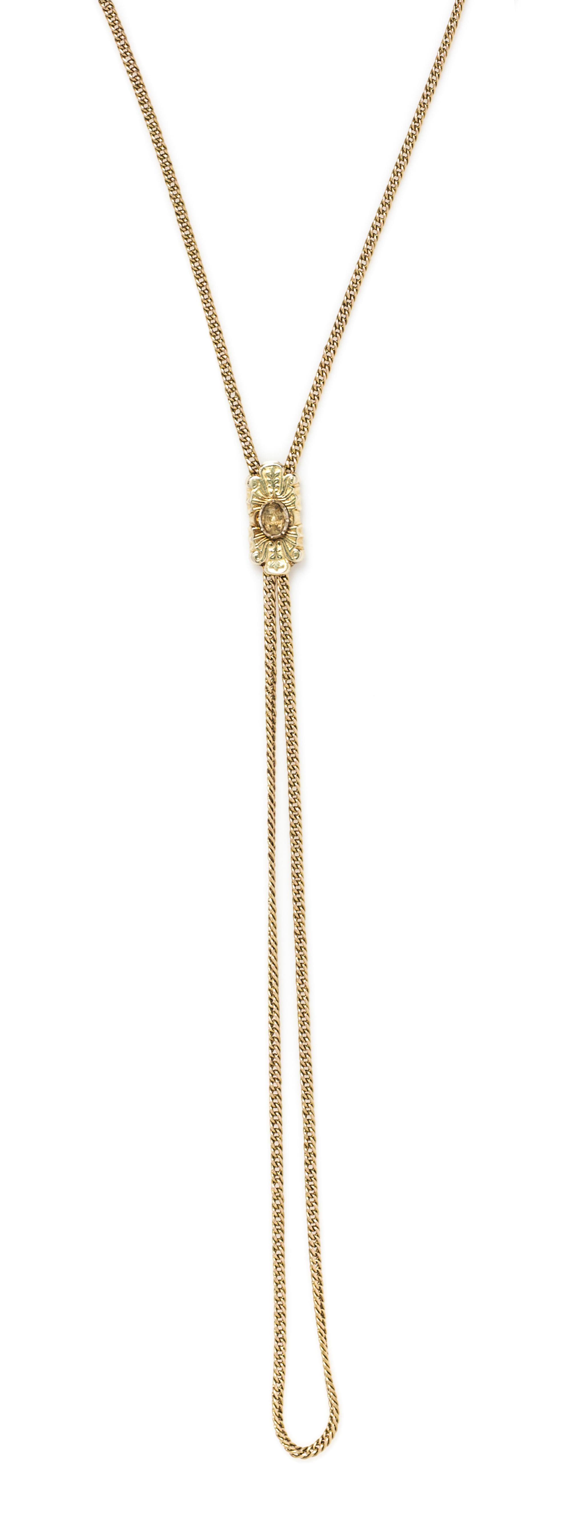 A Collection of Victorian Yellow Gold Longchains, 36.80 dwts.