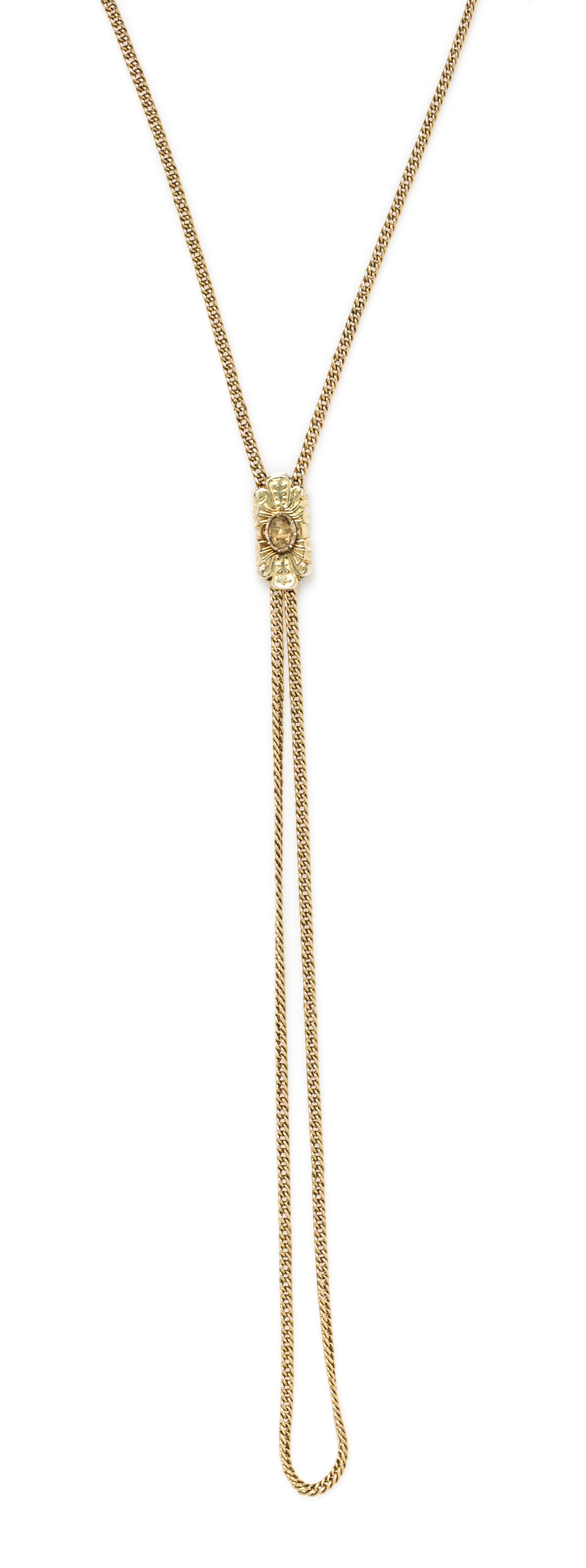 A Collection of Victorian Yellow Gold Longchains, 36.80 dwts.