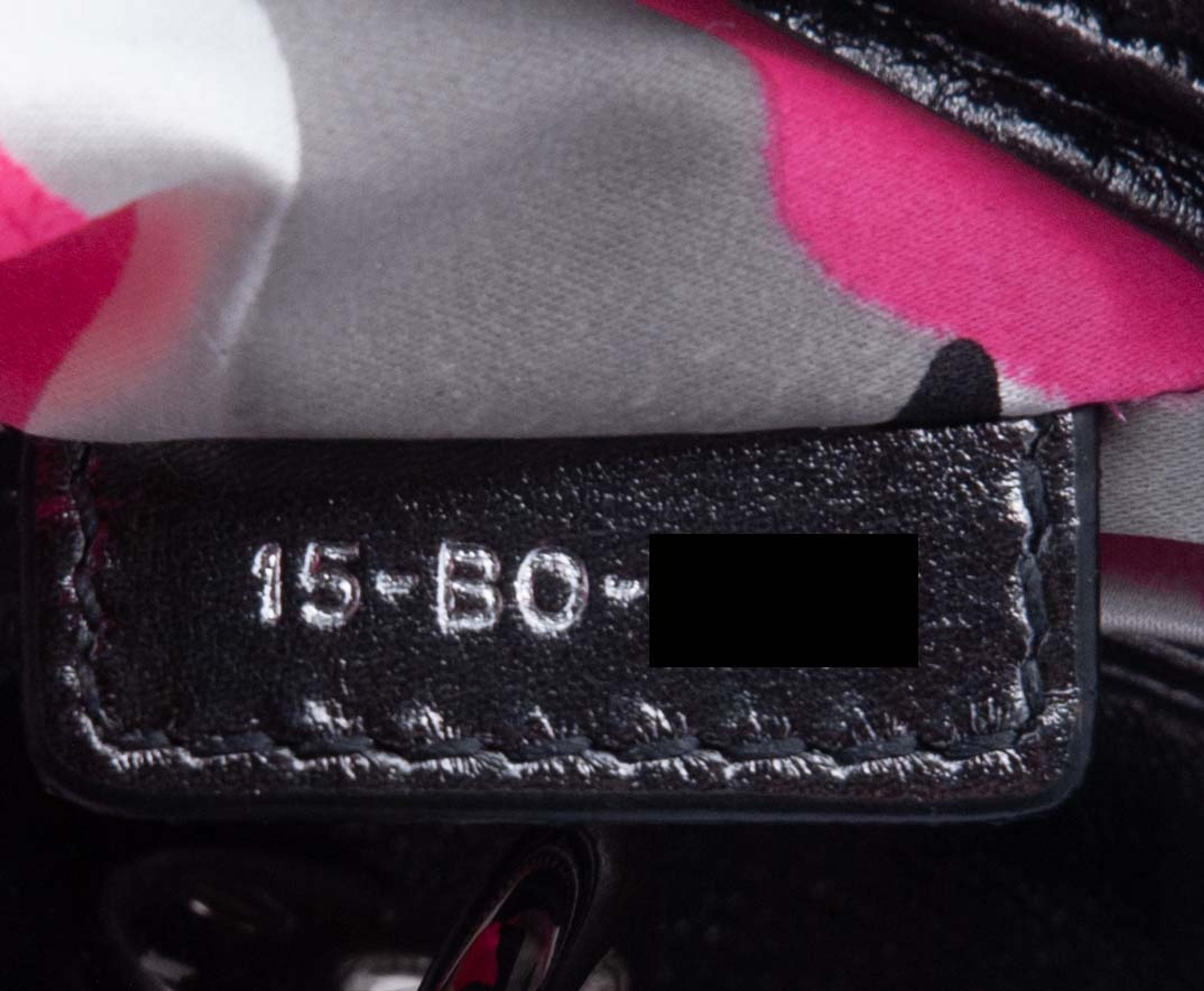Christian Dior Small Lady Dior Bag by Anselm Reyle, 2011
