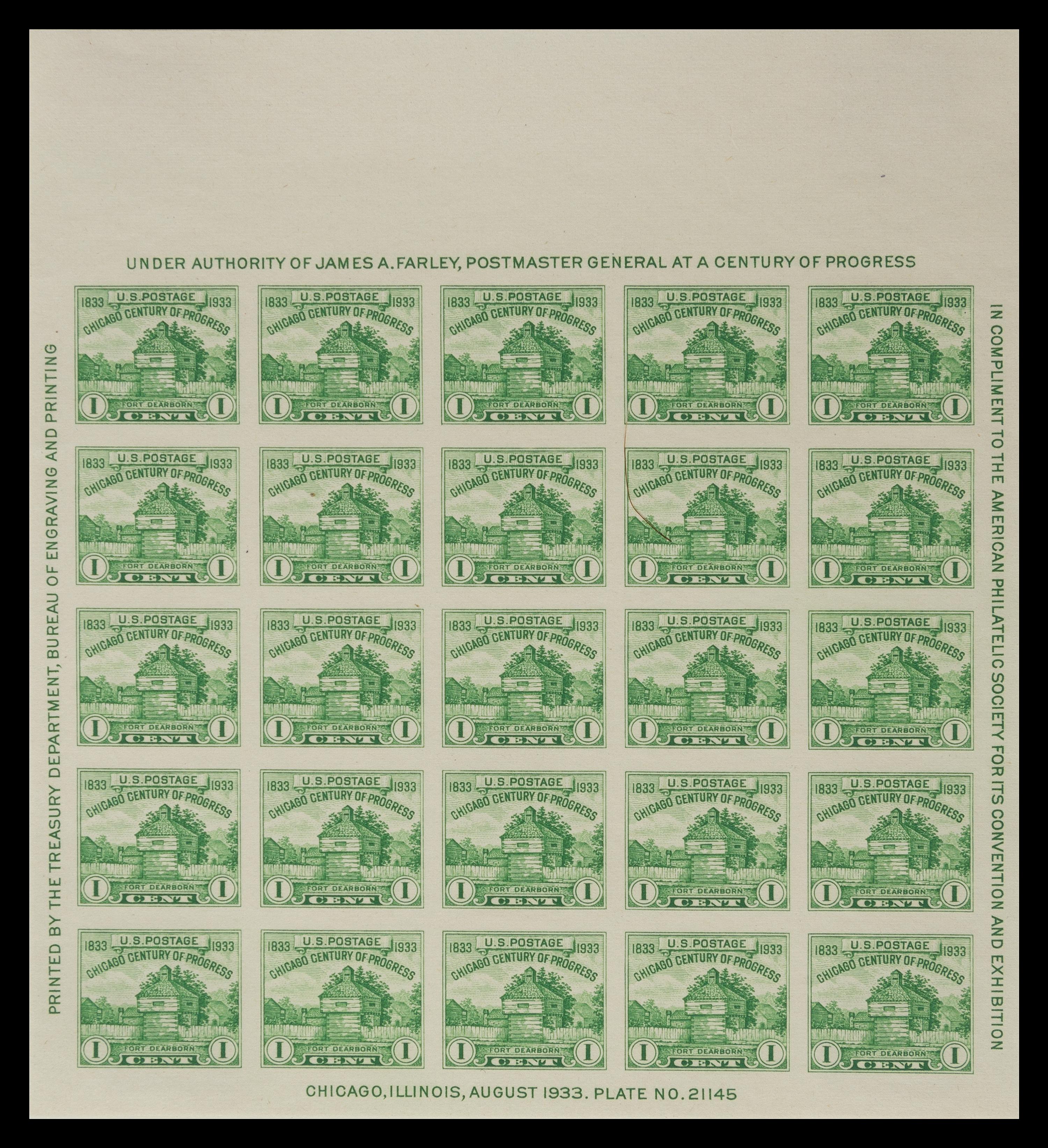 A Collection of United States Commemorative Stamps