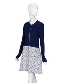 Louis Vuitton, Knit & Tweed Dress