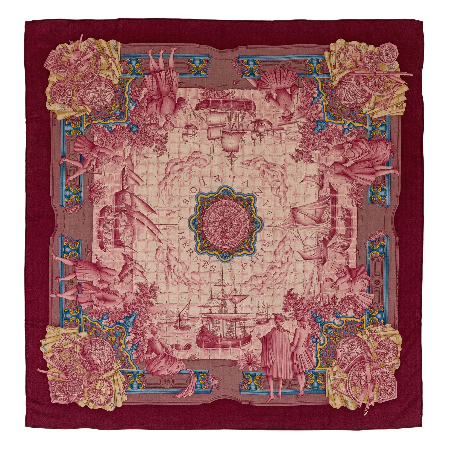 Hermès 90cm Cashmere Scarf,