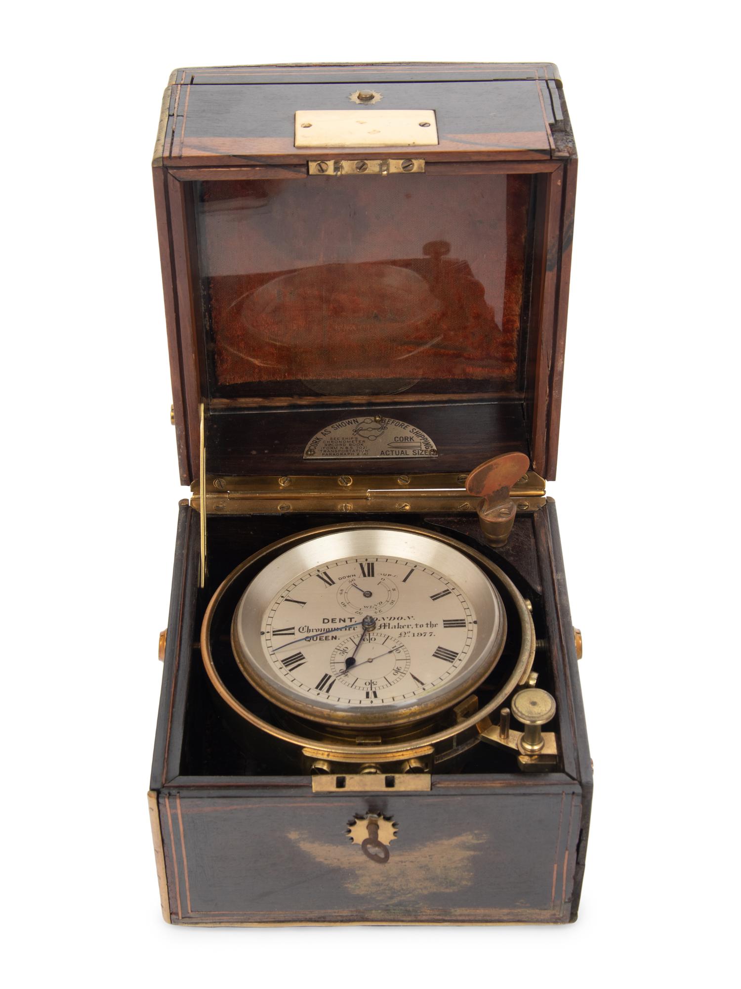 An English Three-Day Ship's Chronometer