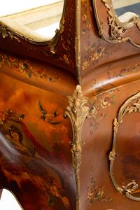 A Louis XV Style Gilt-Bronze-Mounted Vernis Martin Vitrine