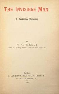 [Literature] Wells, H.G.: The Invisible Man