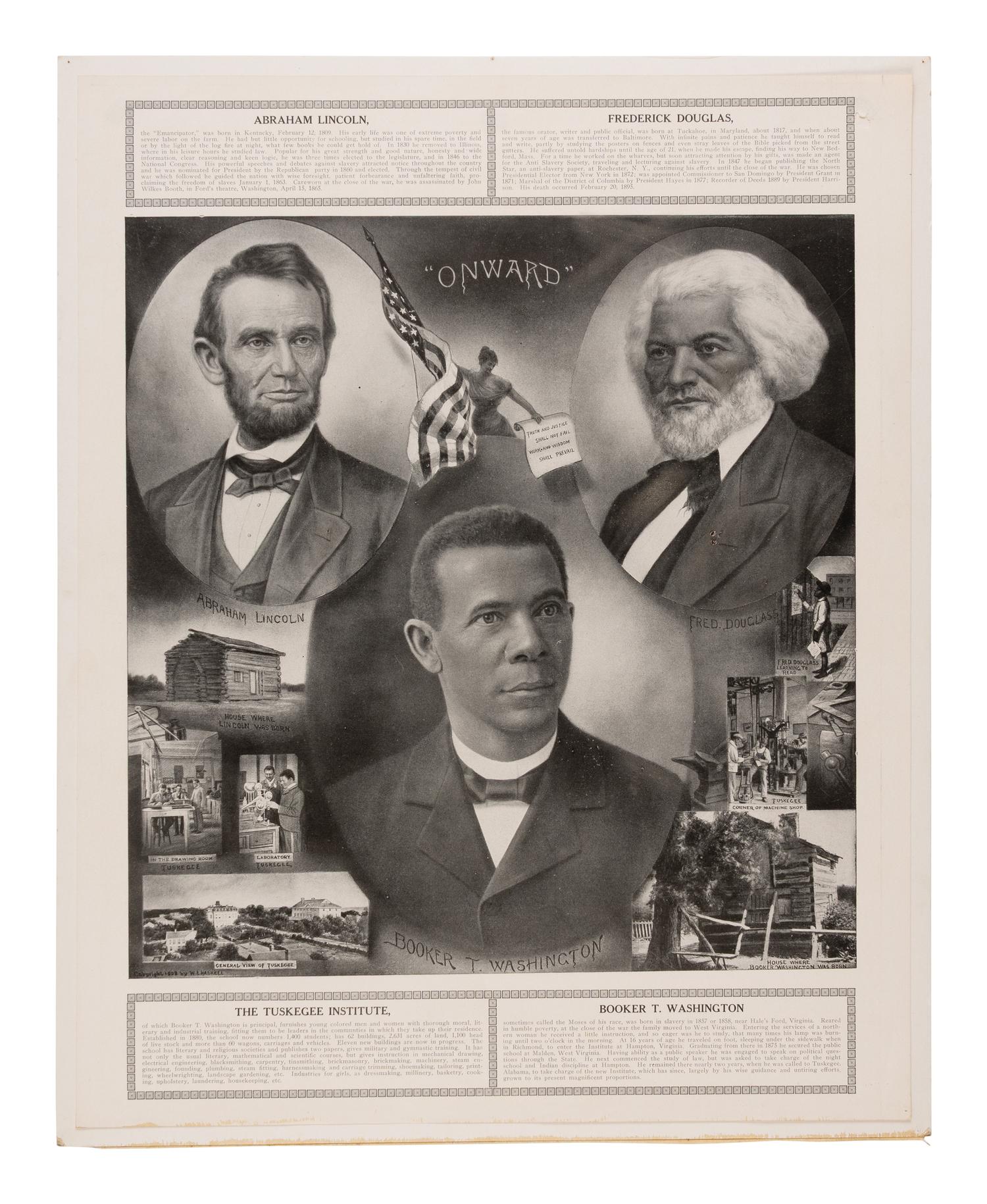 [CIVIL RIGHTS]. Onward . Chicago: W.L. Haskell, 1903.