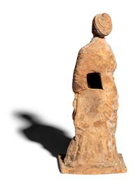 A Neoclassical Terracotta Tanagra Figure