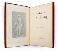 WHITMAN, WALT, November boughs. Philadelphia, 1888. First edition.