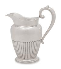 An American Silver Water Pitcher