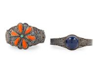 Two Chinese Metal Bracelet