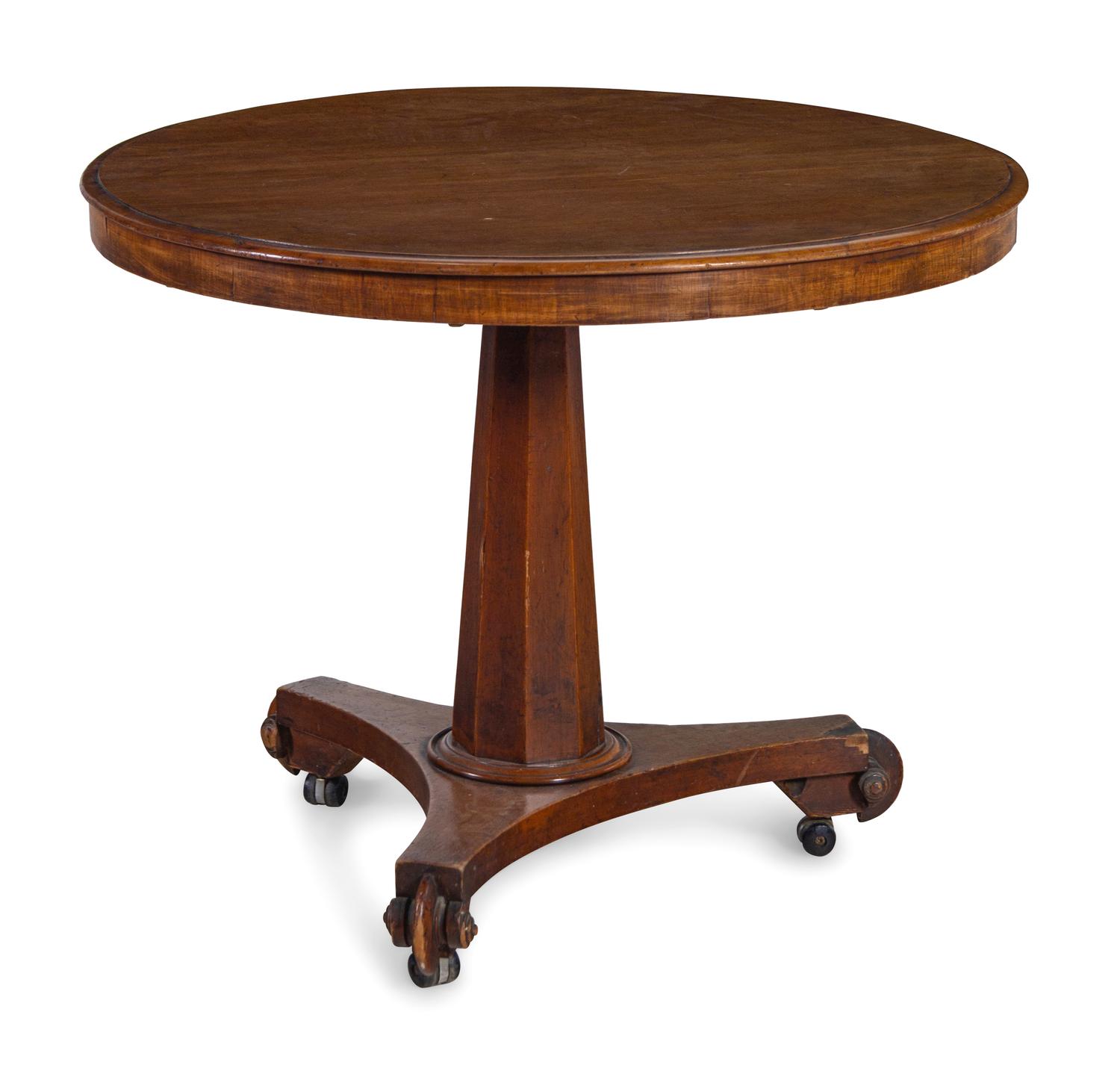 An Empire Mahogany Center Table